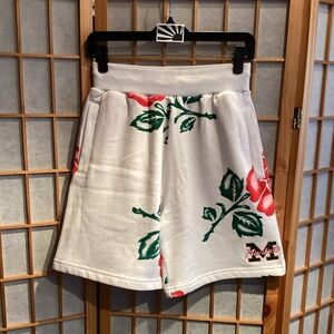 Market x UO Exclusive Allover Rose Print Sweatshorts Men's Size XS
